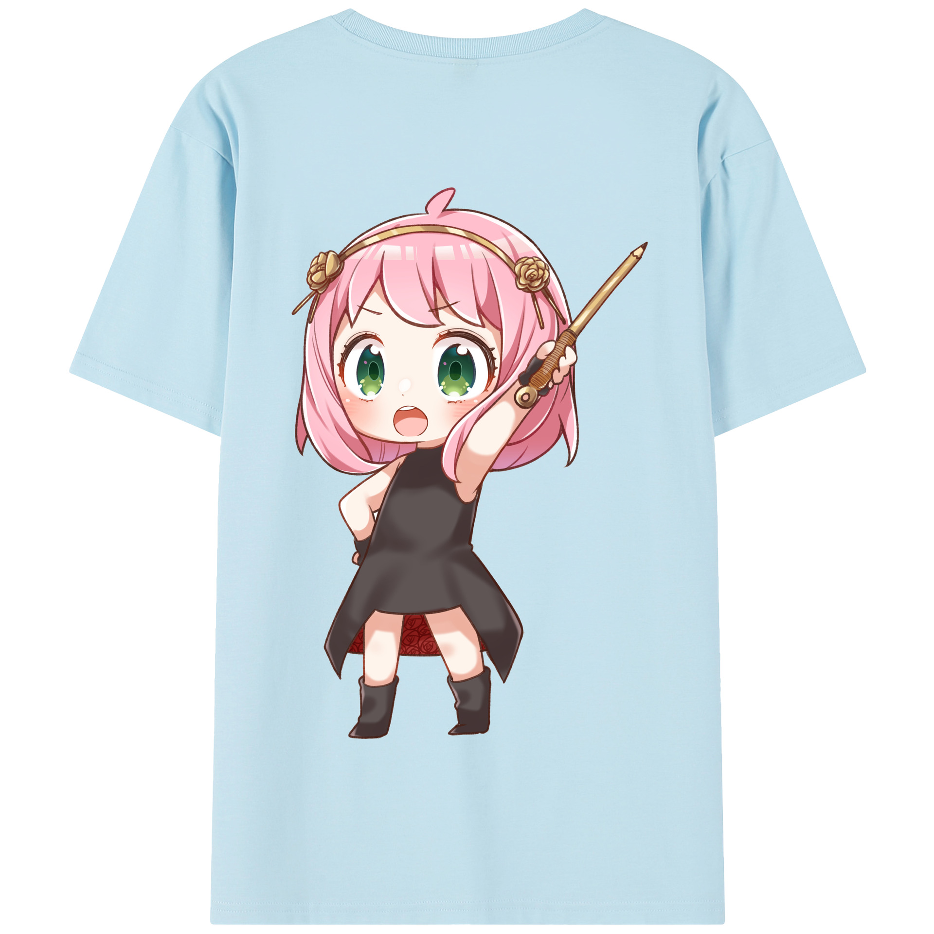 （画像用） SPY×FAMILY间谍家家酒 綿100％半袖Tシャツ（背面プリント）